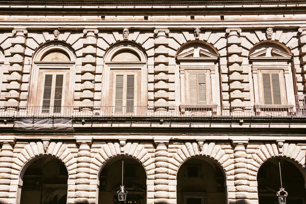 Close up of Pitti palace in Florence, Tuscany, Italy — Stock Photo, Image