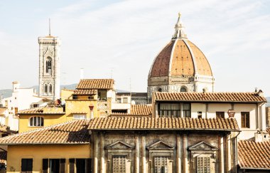 Flor katedral Santa Maria del Fiore ve Giotto's campanile
