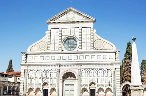 Bazilika Santa Maria Novella, Florencie, Itálie, kulturní herit — Stock fotografie