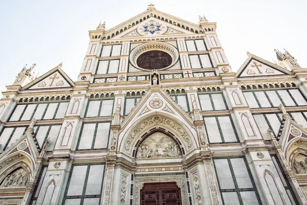 Basílica de Santa Croce, Florencia, Italia, cuna de la renaissa —  Fotos de Stock