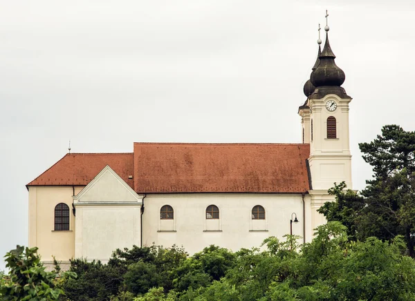 Opatství Tihany je benediktinský klášter v Tihany v — Stock fotografie