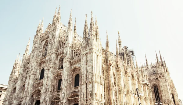 Katedra w Mediolanie (Duomo di Milano), Włochy, dziedzictwa kulturowego — Zdjęcie stockowe