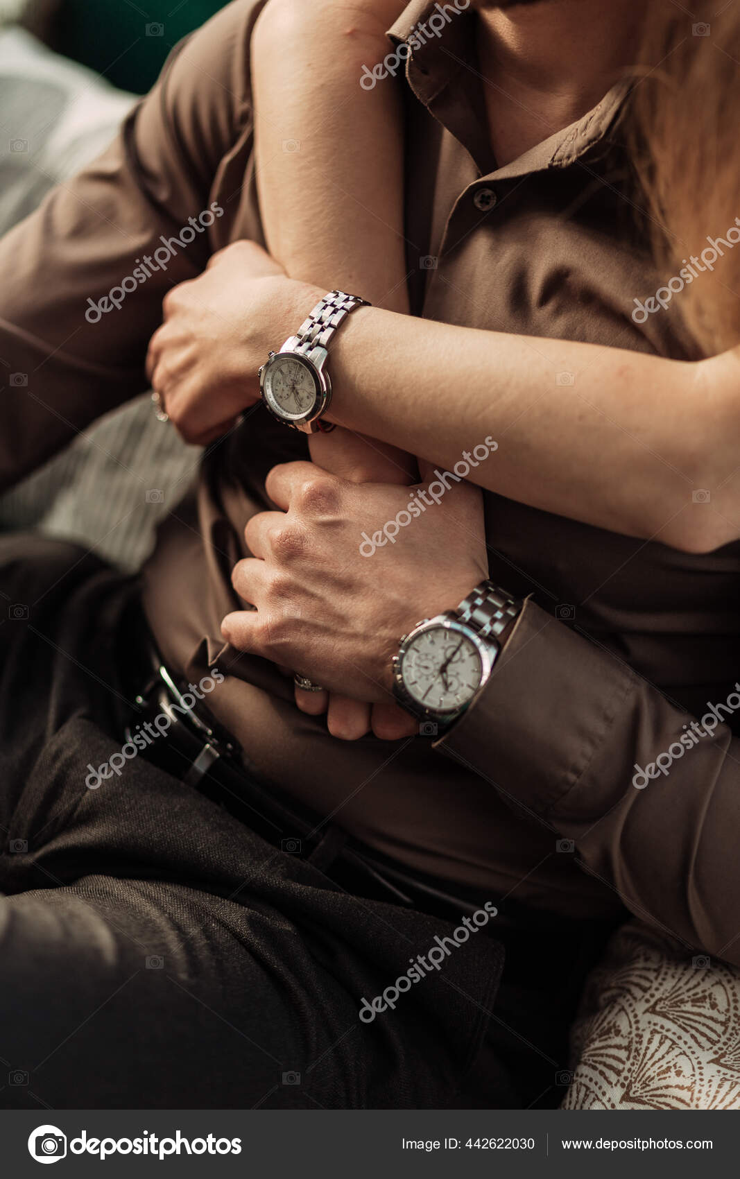Couple watch hands new arrivals