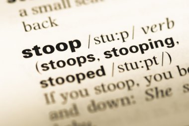 Eski İngilizce sözlük sayfası word orda öyle ile yakın çekim