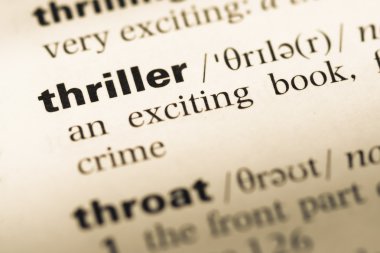 Eski İngilizce sözlük sayfası word gerilim ile yakın çekim