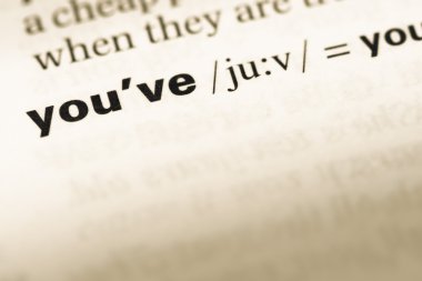 Eski İngilizce sözlük sayfasının yakın kelime var