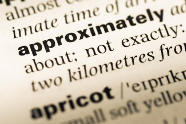 Word ile eski İngilizce sözlük sayfasının yaklaşık kadar yakın