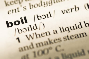 Eski İngilizce sözlük sayfası word kaynatın ile yakın çekim