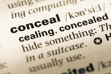 Yakın eski İngilizce sözlük sayfası word ile gizlemek