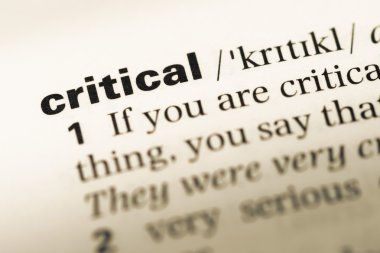 Eski İngilizce sözlük sayfası word kritik ile yakın çekim