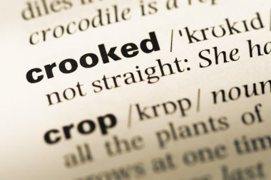 Yamuk word ile eski İngilizce sözlük sayfasını kapat