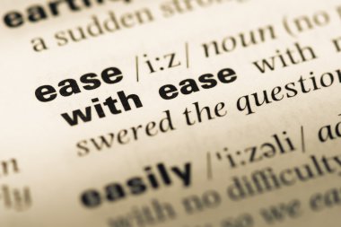 Word kolaylıkla eski İngilizce sözlük sayfasını kapat