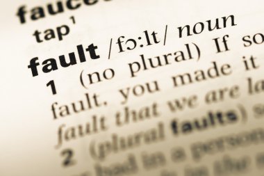 Eski İngilizce sözlük sayfası word suçun ile yakın çekim