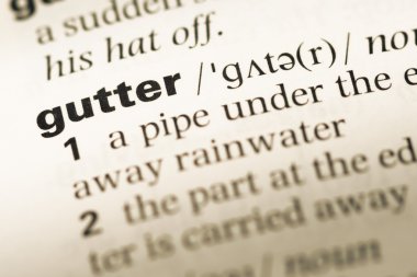 Eski İngilizce sözlük sayfası word cilt payı ile yakın çekim