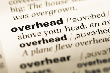 Eski İngilizce sözlük sayfası word ek yük yakın çekim