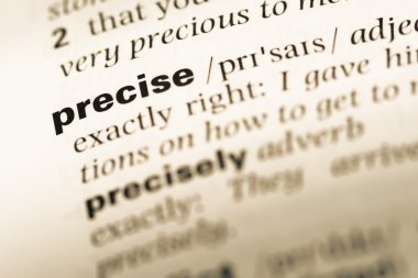 Eski İngilizce sözlük sayfası word kesin ile yakın çekim