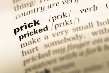 Eski İngilizce sözlük sayfası word aşağılıkla yakın çekim