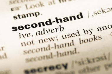 Word ile eski İngilizce sözlük sayfasının ikinci el kadar yakın