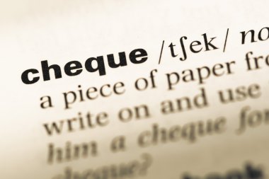 Eski İngilizce sözlük sayfası word çek ile yakın çekim