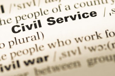 Eski İngilizce sözlük sayfası word sivil hizmet ile yakın çekim