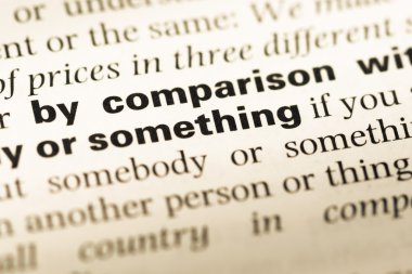 Eski İngilizce sözlük sayfası word ile karşılaştırıldığında kadar yakın