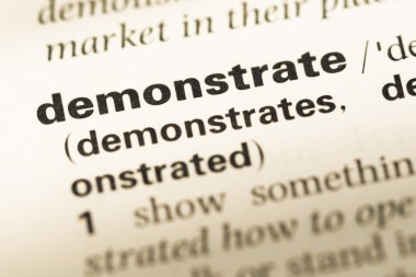 Yakın eski İngilizce sözlük sayfası word ile göstermek