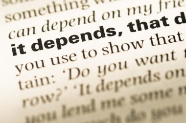 Eski İngilizce sözlük sayfası bağlı kelime ile yakın çekim