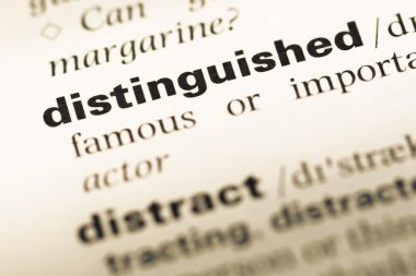 Seçkin word ile eski İngilizce sözlük sayfasını kapat