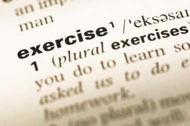 Eski İngilizce sözlük sayfası word egzersiz ile yakın çekim