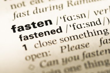 Yakın eski İngilizce sözlük sayfası word ile bağlayın