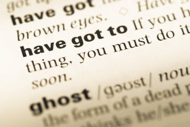 Yakın eski İngilizce sözlük sayfası word ile gerek