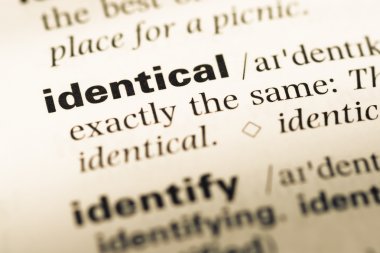 Eski İngilizce sözlük sayfası word aynı ile yakın çekim