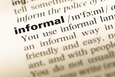 Eski İngilizce sözlük sayfası word gayri resmi ile yakın çekim