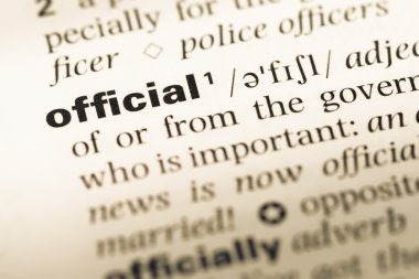 Eski İngilizce sözlük sayfası word resmi ile yakın çekim