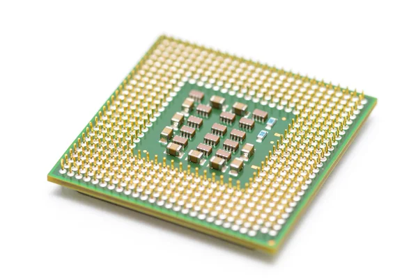 CPU (jednostka centralna) z bliska — Zdjęcie stockowe