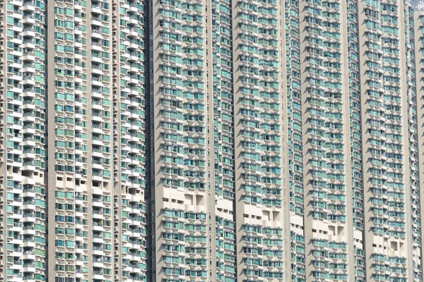 Hong Kong Nova Habitação Casa Como Pequeno Bloco — Fotografia de Stock