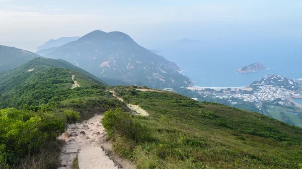 Hong Kong hiking trail scenery - Dragon's Back