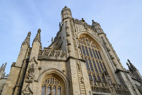 Opatství Kostel Svatého Petra Svatého Pavla Bath Somerset Anglie — Stock fotografie