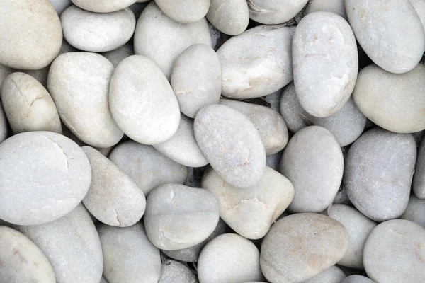 Doğal beyaz taş çakıl arka plan cilalı — Stok fotoğraf