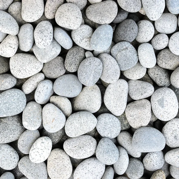 Fondo de guijarros de roca blanca pulida naturalmente — Foto de Stock