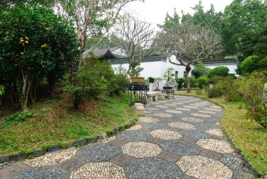 Hong Kong'da geleneksel Çince Bahçe