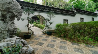 Hong Kong'da geleneksel Çince Bahçe