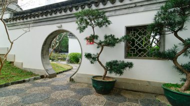 Hong Kong'da geleneksel Çince Bahçe