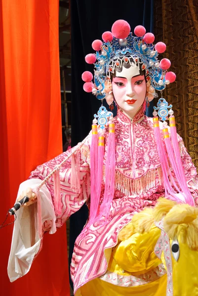 Chinesische Opernpuppe Schauspieler Schauspielerin — Stockfoto