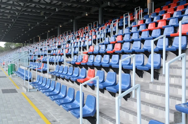 Sport Stadion Wiersz Krzesło — Zdjęcie stockowe