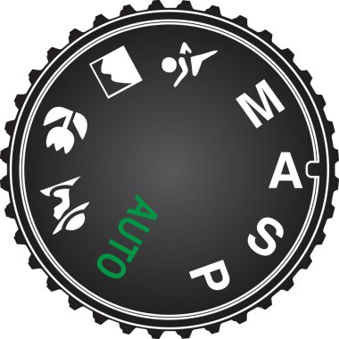 Kamera mod kadranı diyafram öncelikli modu kullanma
