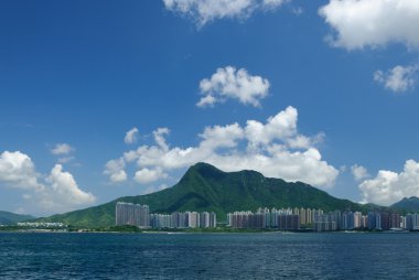 Hong Kong manzarası gündüz