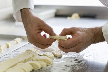 pasta şefi iş başında