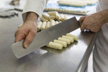 pasta şefi iş başında