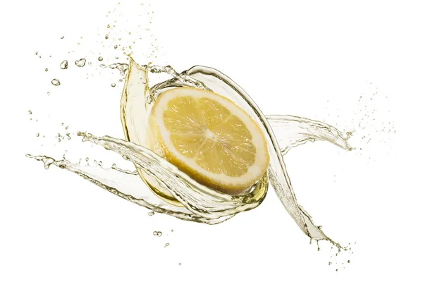Spruzzare succo di limoni — Foto Stock